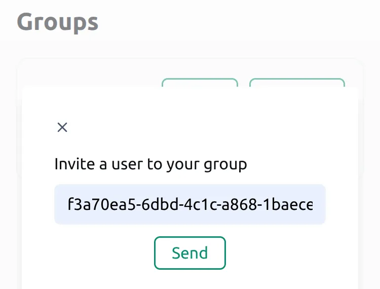 account groups invite