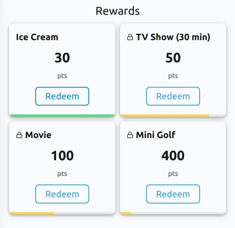 KidPoints Rewards